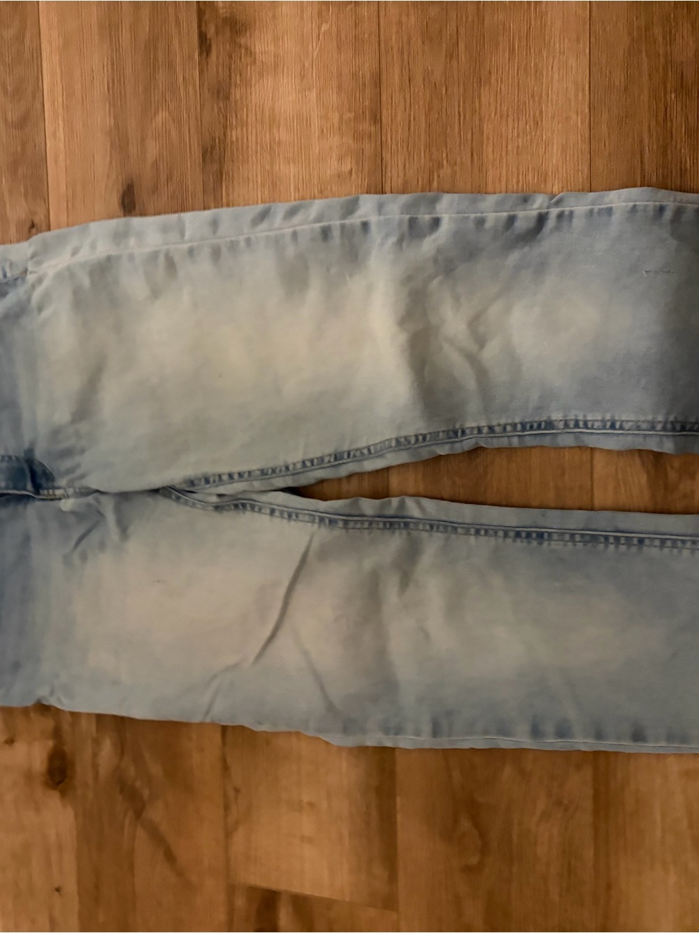 Suzy Shier Light Blue Slim Straight Jeans